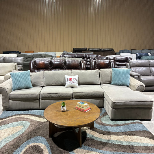 Gray Chaise Sectional