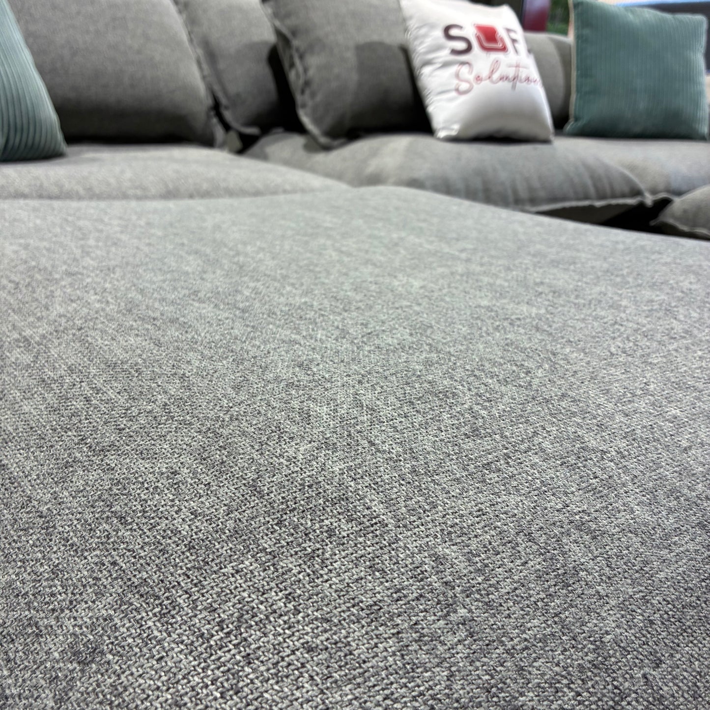 Gray Modular Sectional by Anabei