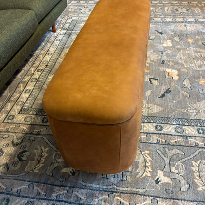 Article Maribo 48” Storage Ottoman Rawhide Tan