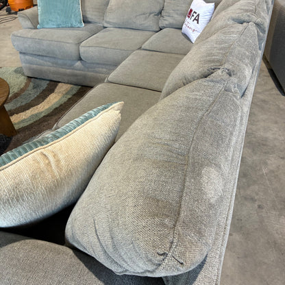 Broyhill Gray Corner Sectional