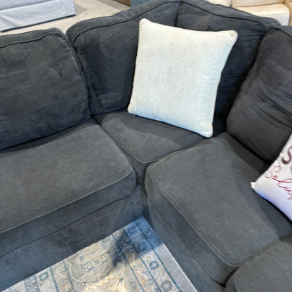 Navy Chaise Sectional