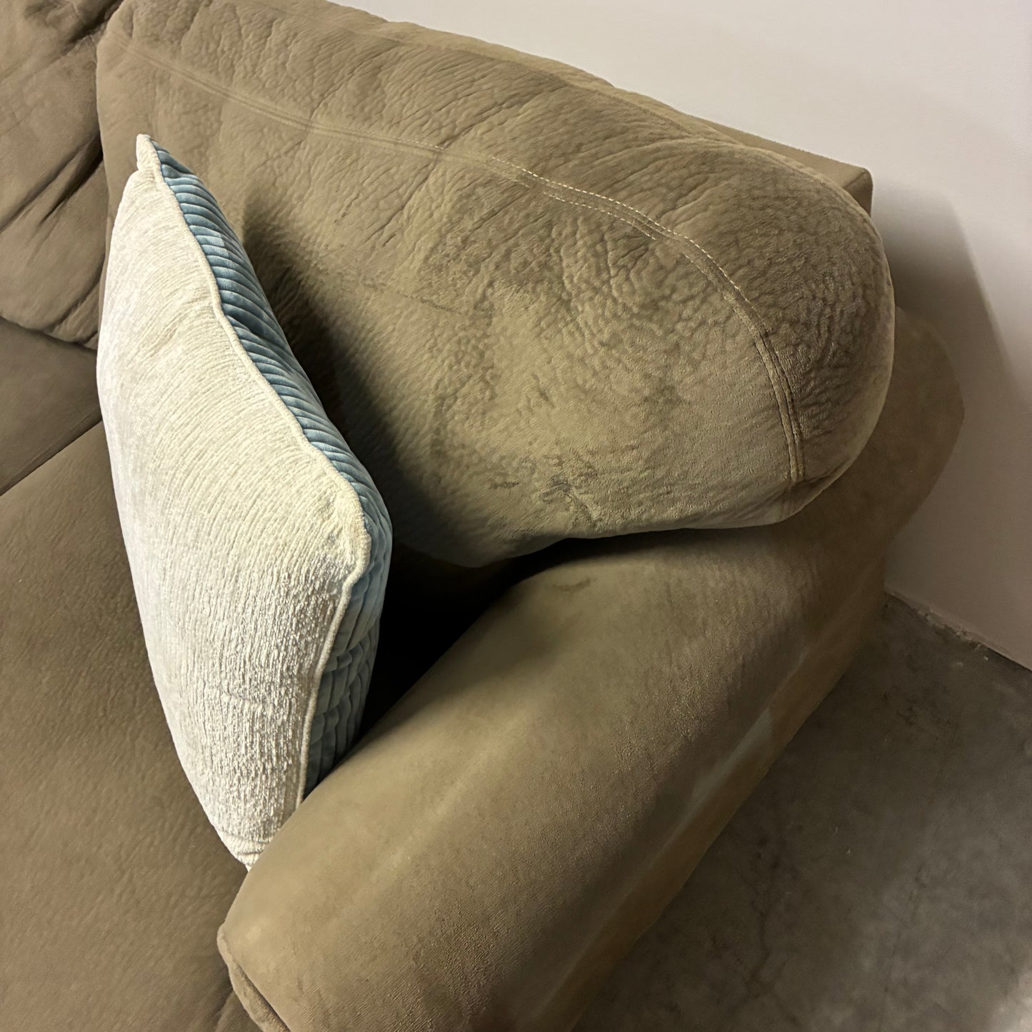 Brown Sectional & Chaise by Ashley