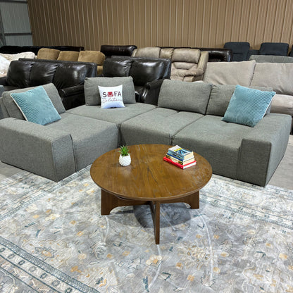 Adjustable Back 4-Piece Sectional