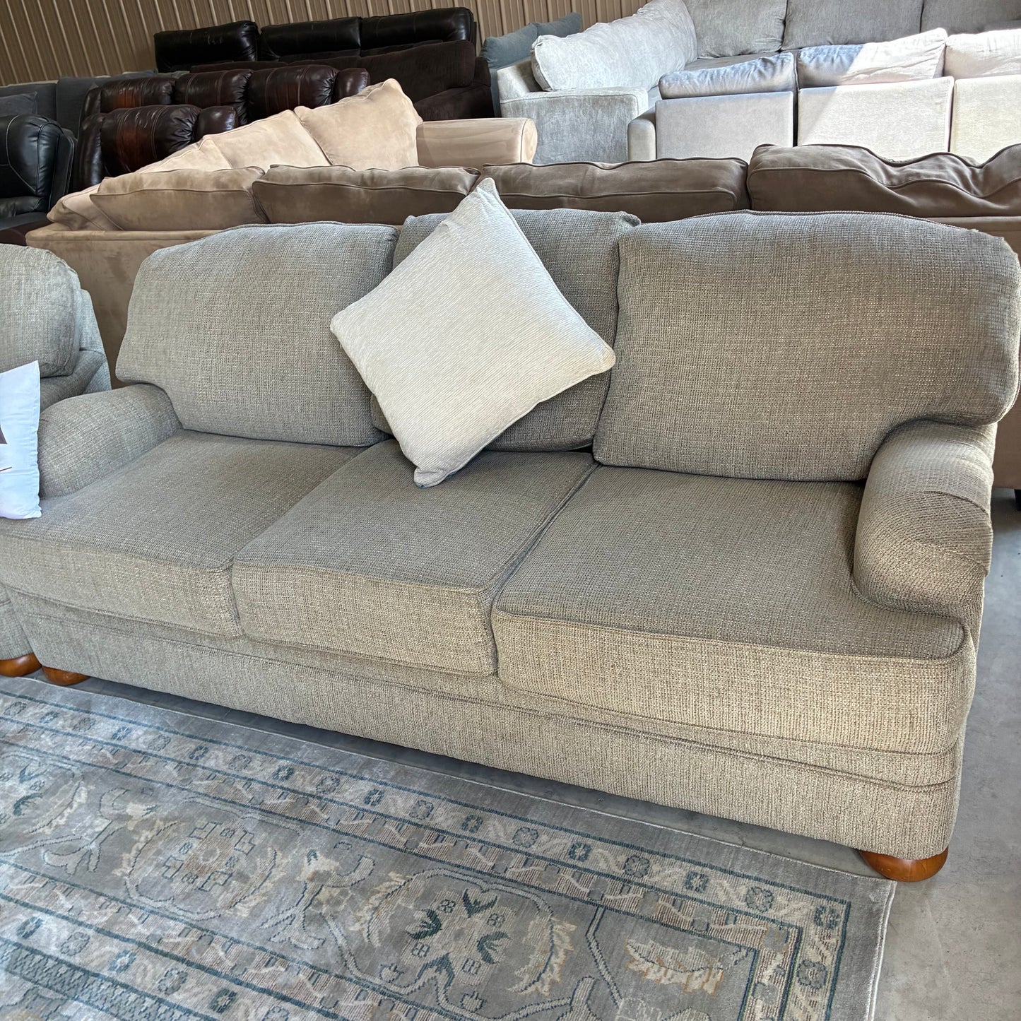 Beige Sofa Set