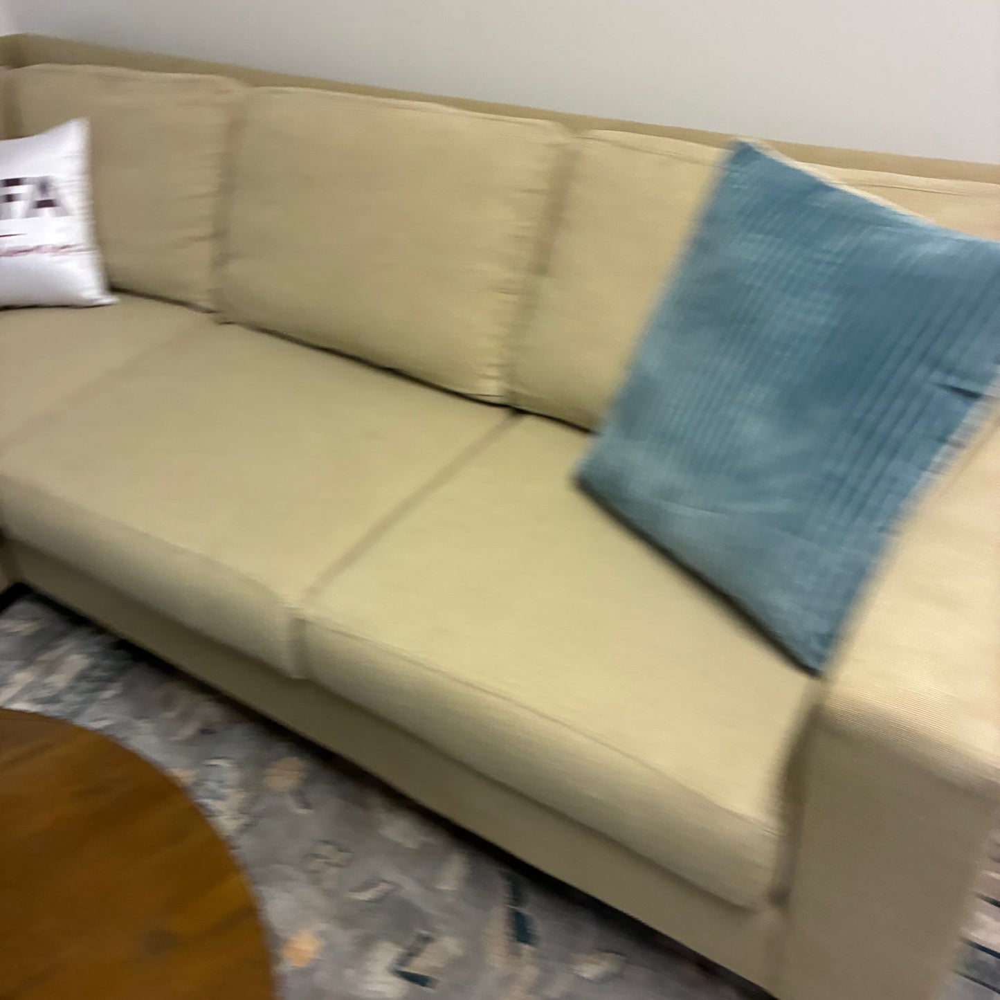 Beige Corner Sectional