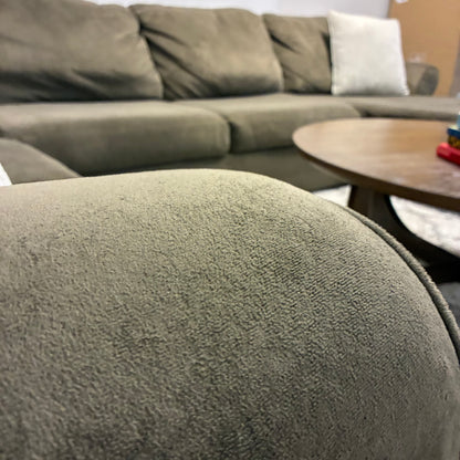 Brown Sectional & Chaise by Ashley