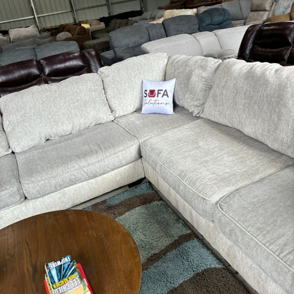 Cream Corner Sectional
