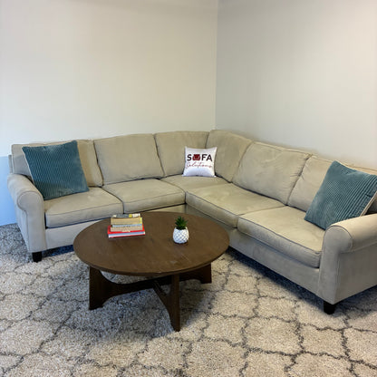 Cream Corner Sectional
