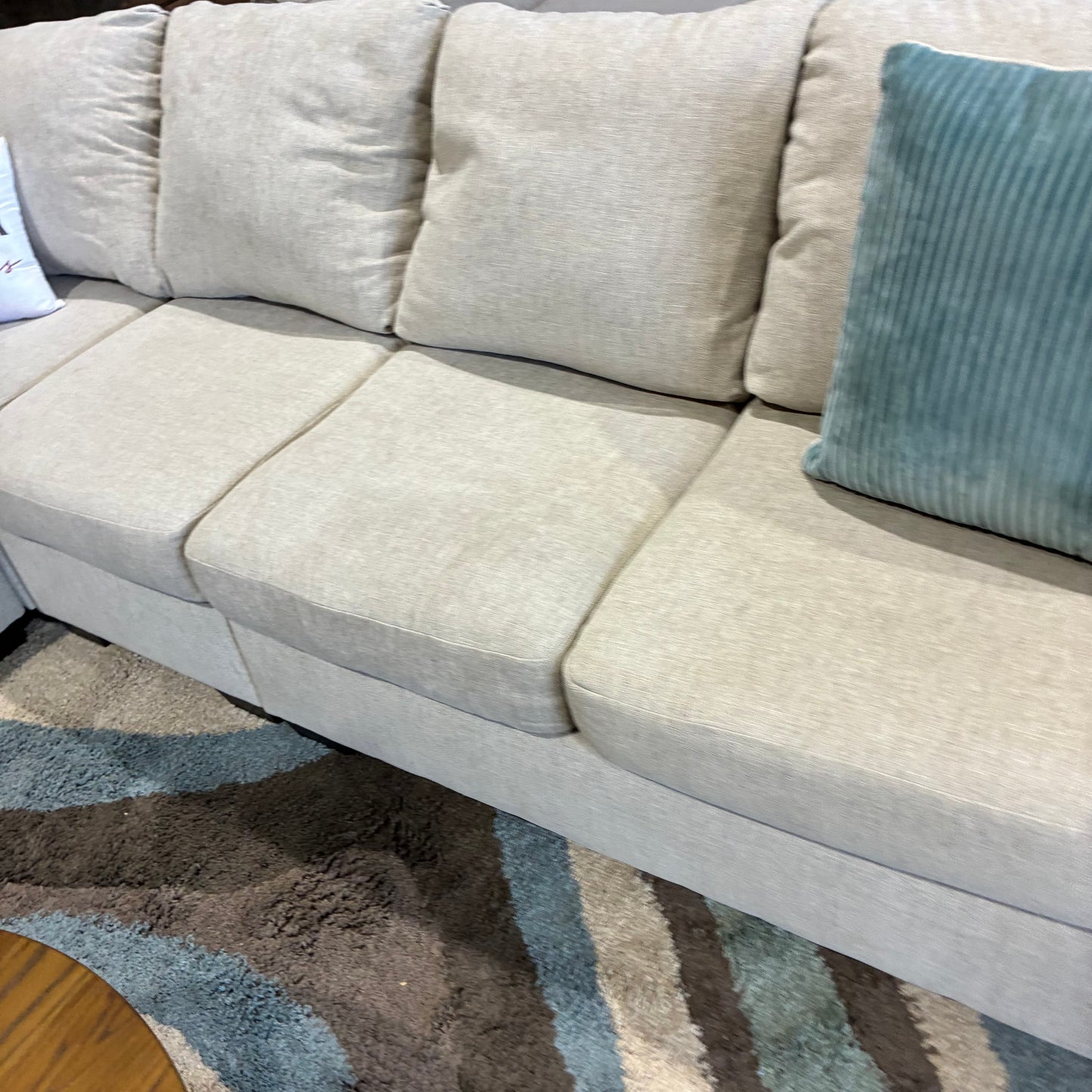 Cream Corner Sectional
