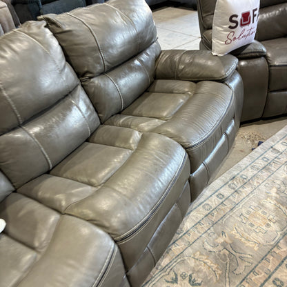 Reclining Leather Sofa Set