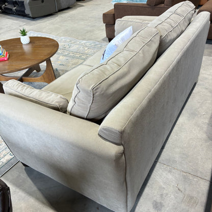 Beige Pullout Sofa