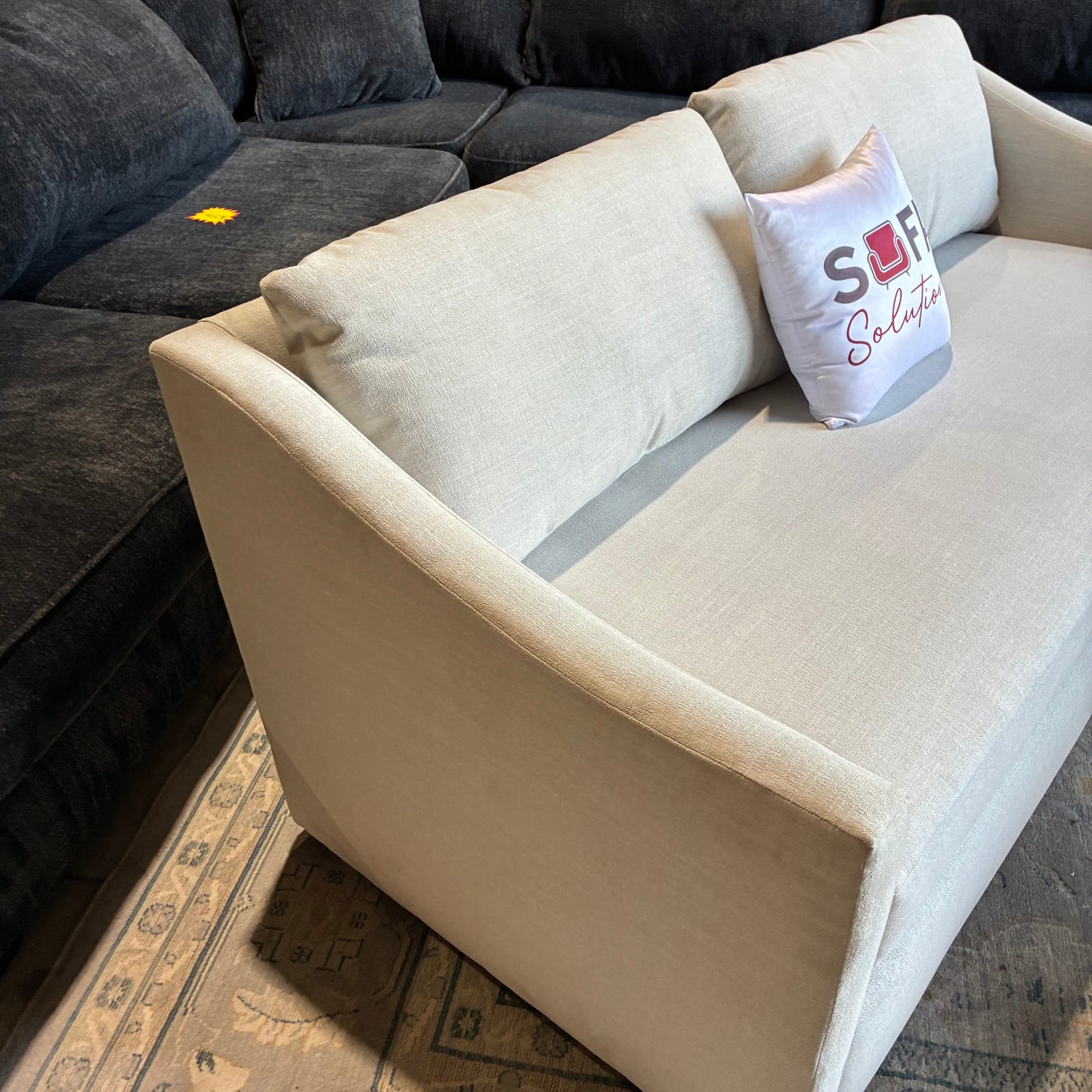 Article Landry 72” Loveseat Napa Dove