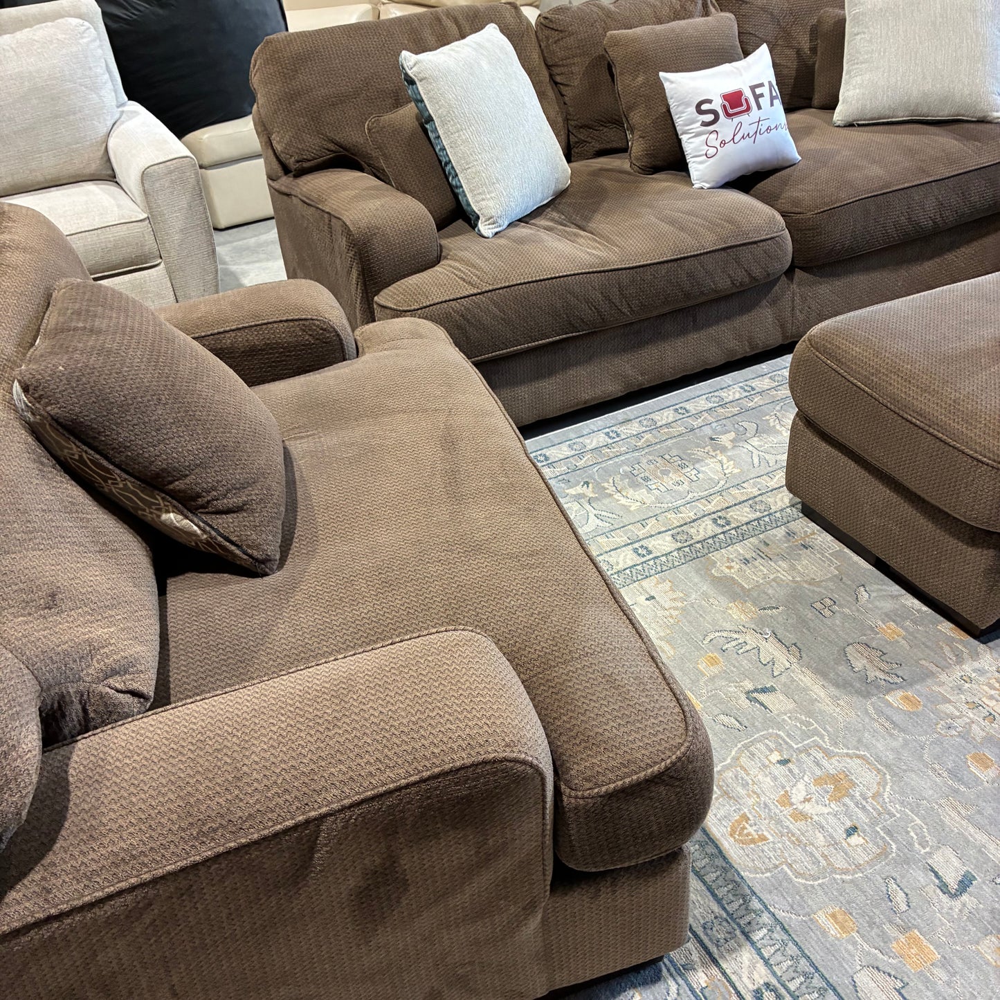 Brown Living Room Dogs Set