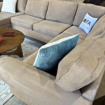 Beige Chaise Sectional