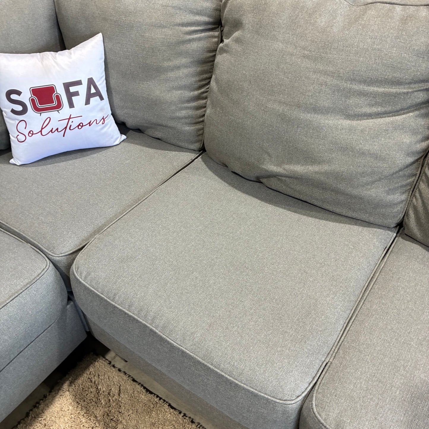 Gray Chaise Sectional