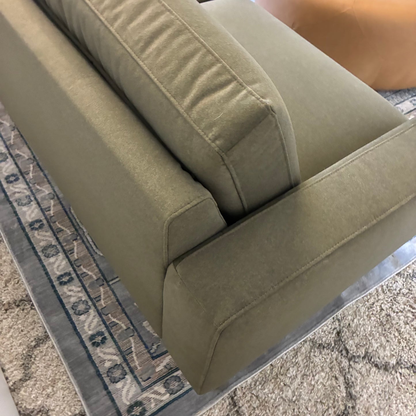 Article Rhett 84” Sofa Felted Green