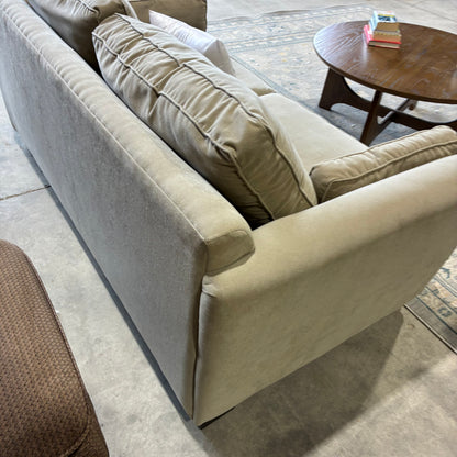 Beige Pullout Sofa