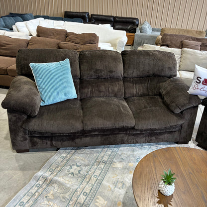 Chocolate Brown Couch Set