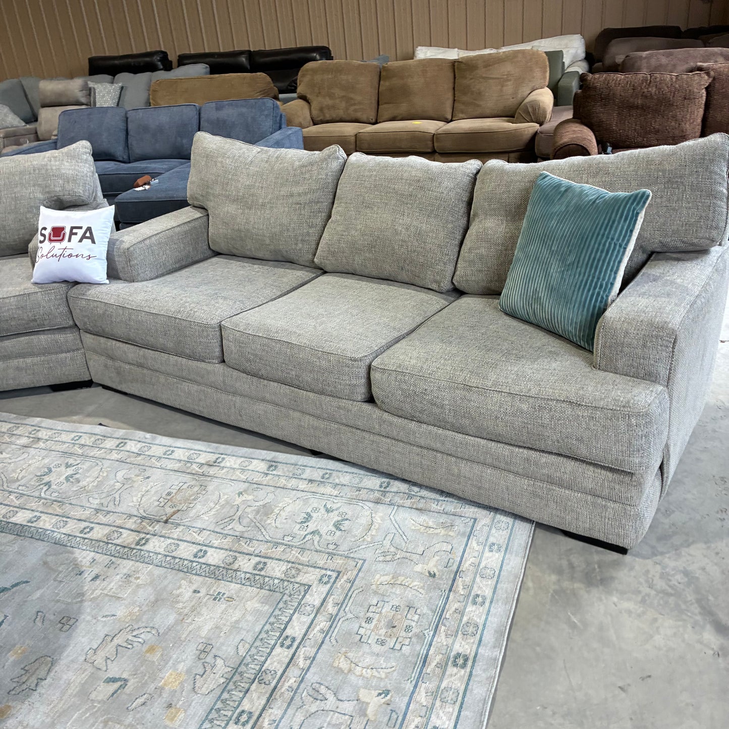 Gray Sofa Set