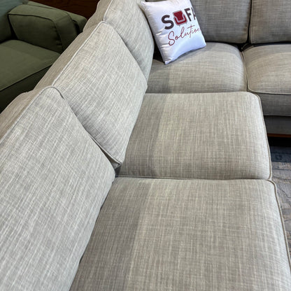 Article Timber 93” Corner Sectional Rain Cloud