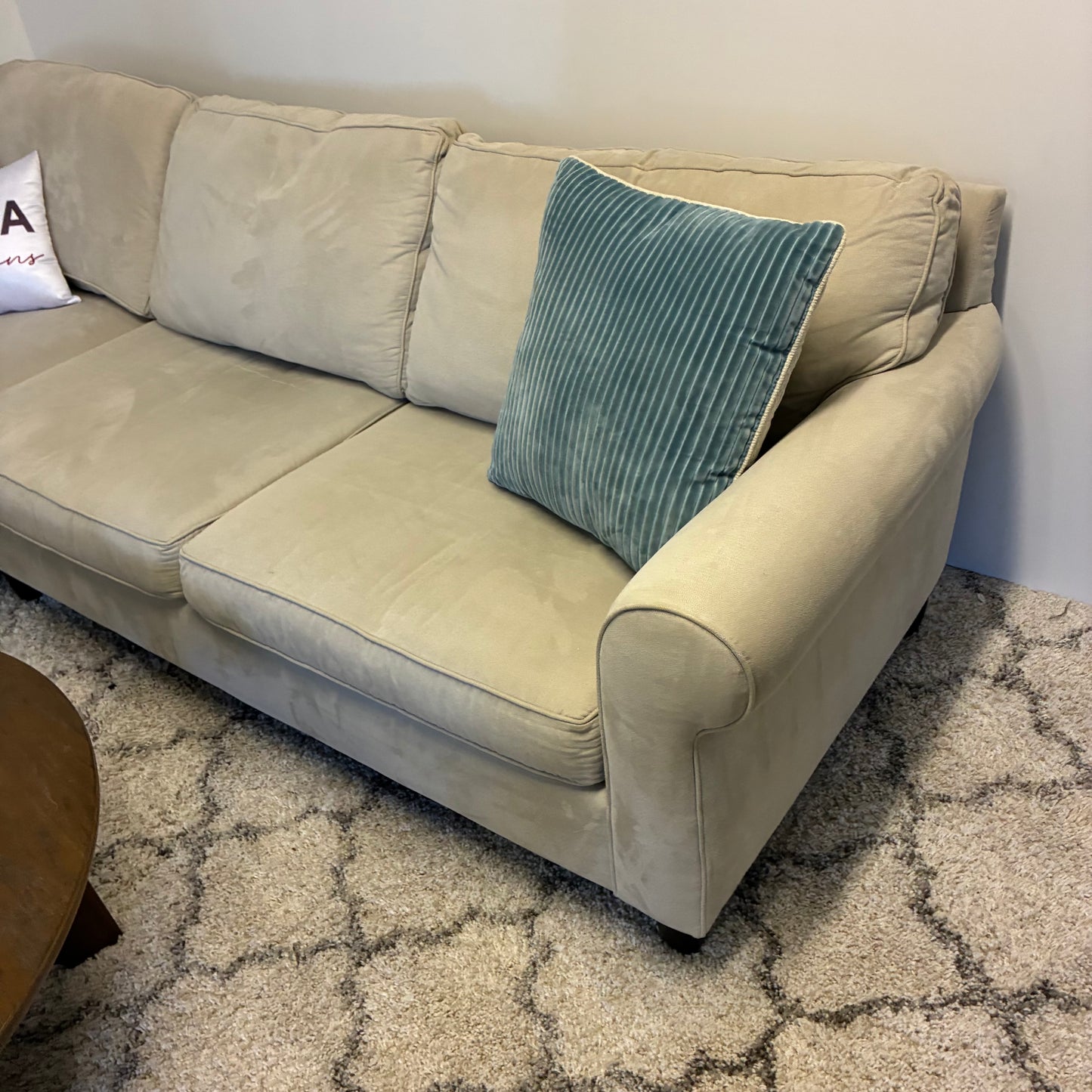 Cream Corner Sectional