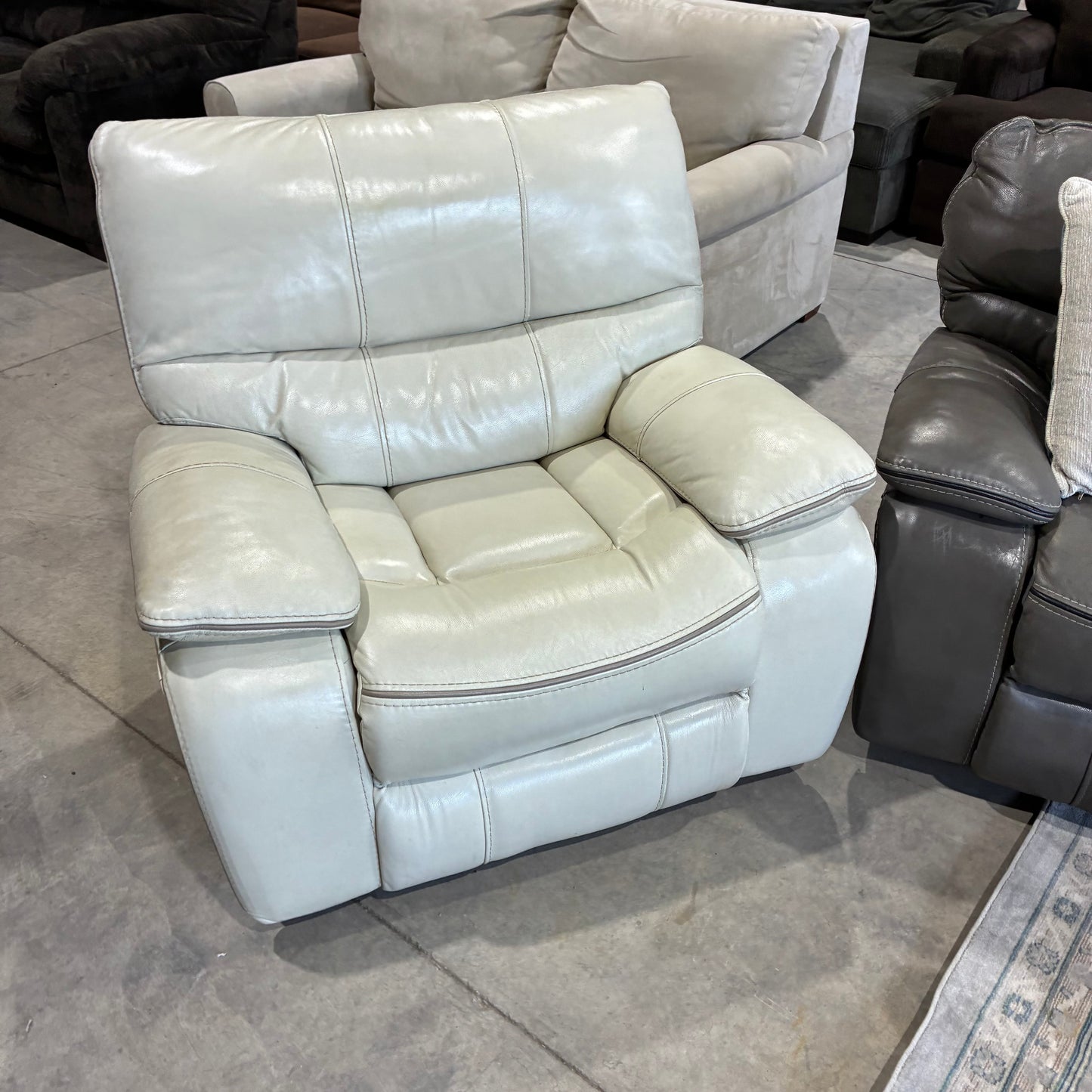 Reclining Leather Sofa Set