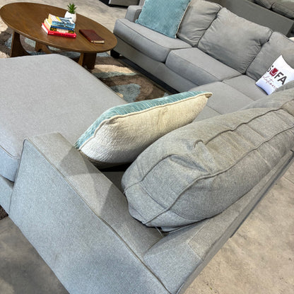 Gray Chaise Sectional