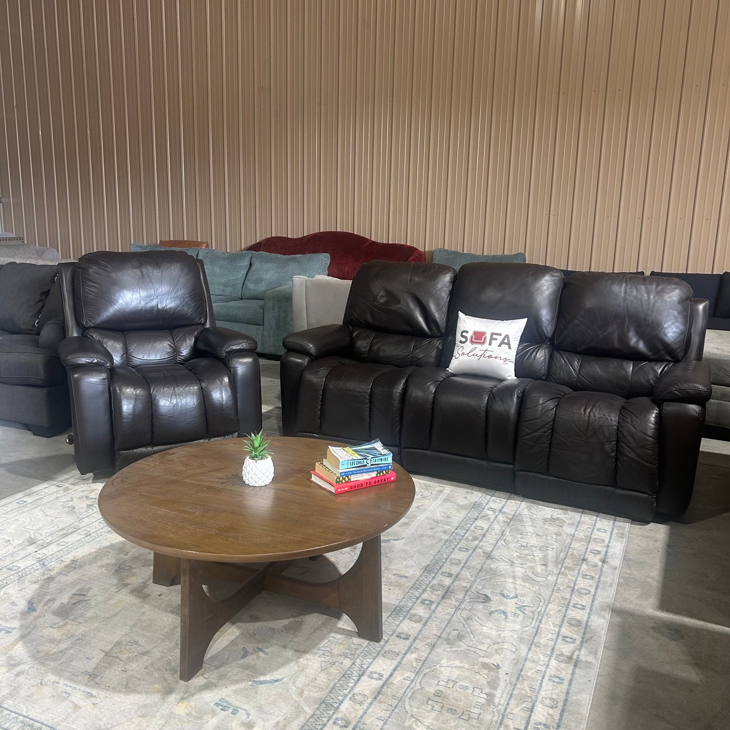 La-Z-Boy Reclining Sofa & Rocker Recliner