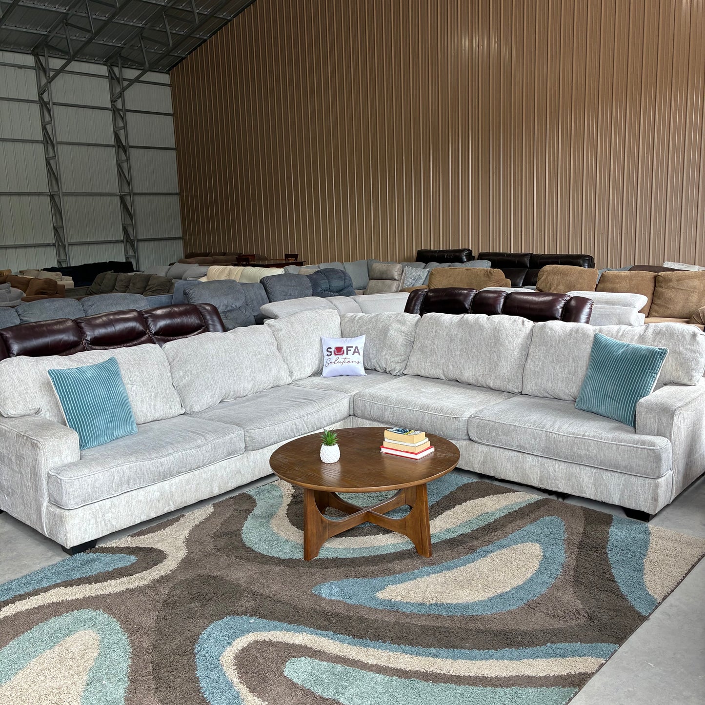 Cream Corner Sectional