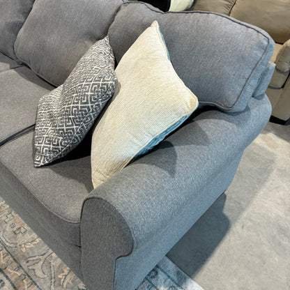 Steel Gray Corner Sectional