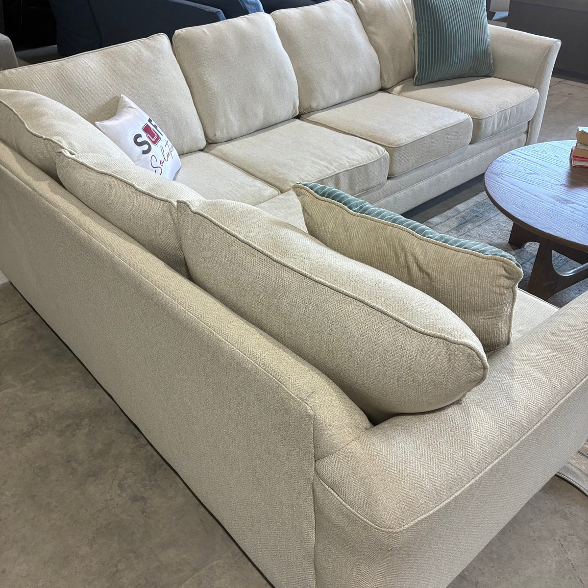 Cream Corner Sectional