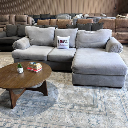 Gray Chaise Sectional