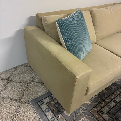 Beige Corner Sectional