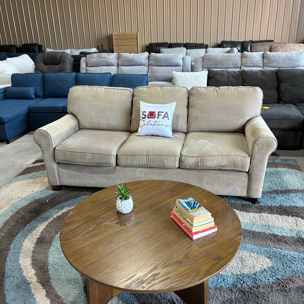 Beige Sofa