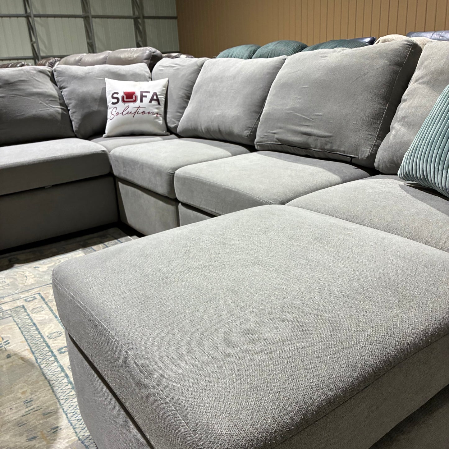 Gray Modular Sectional