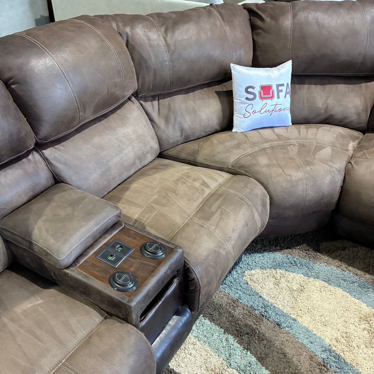 Electric Reclining Sectional