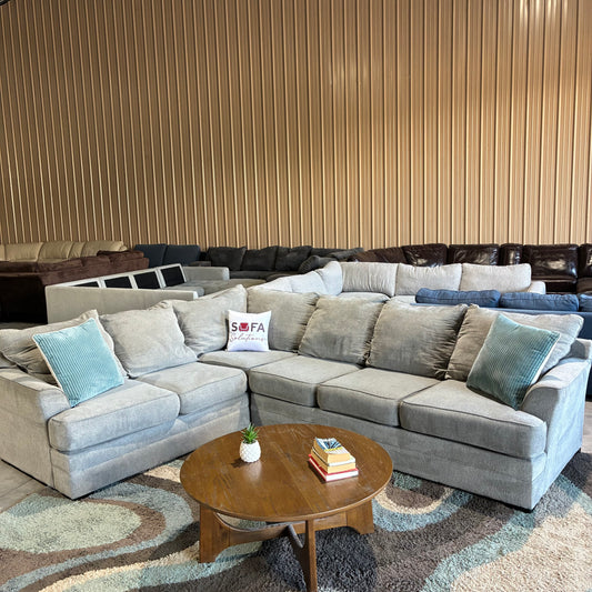 Broyhill Gray Corner Sectional