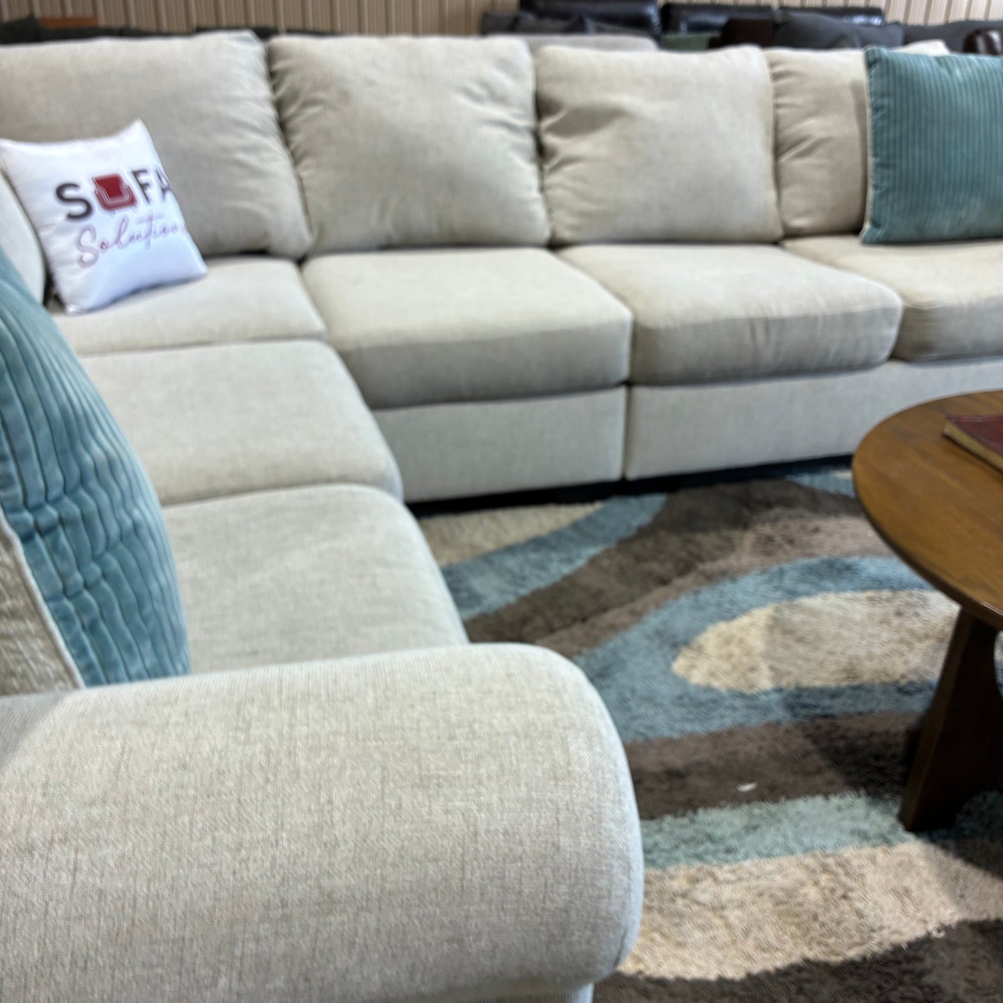 Cream Corner Sectional
