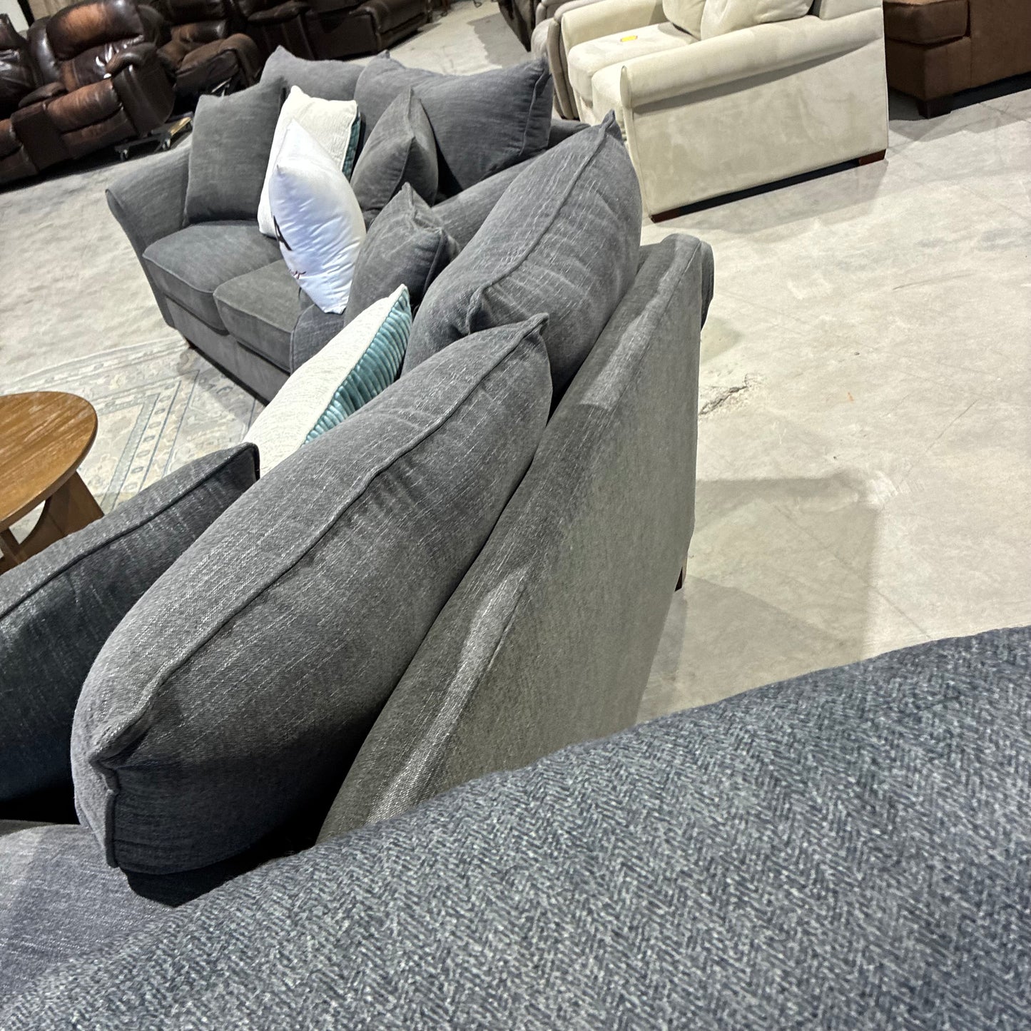 Gray Sofa Set