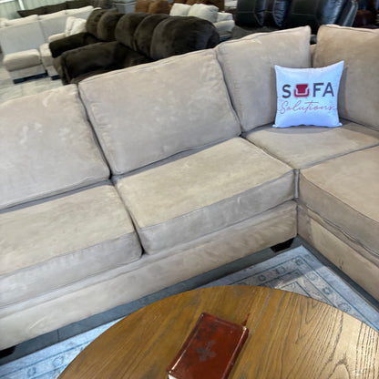 Beige Chaise Sectional