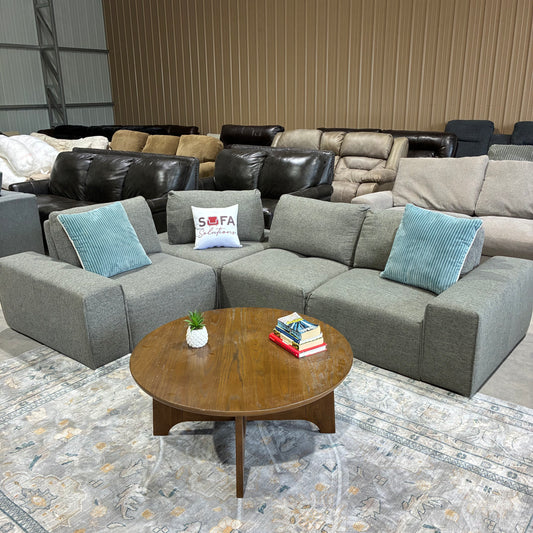 Adjustable Back 4-Piece Sectional