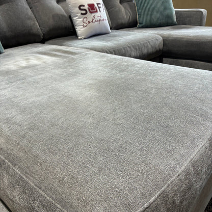 Gray Double Chaise Sectiomal