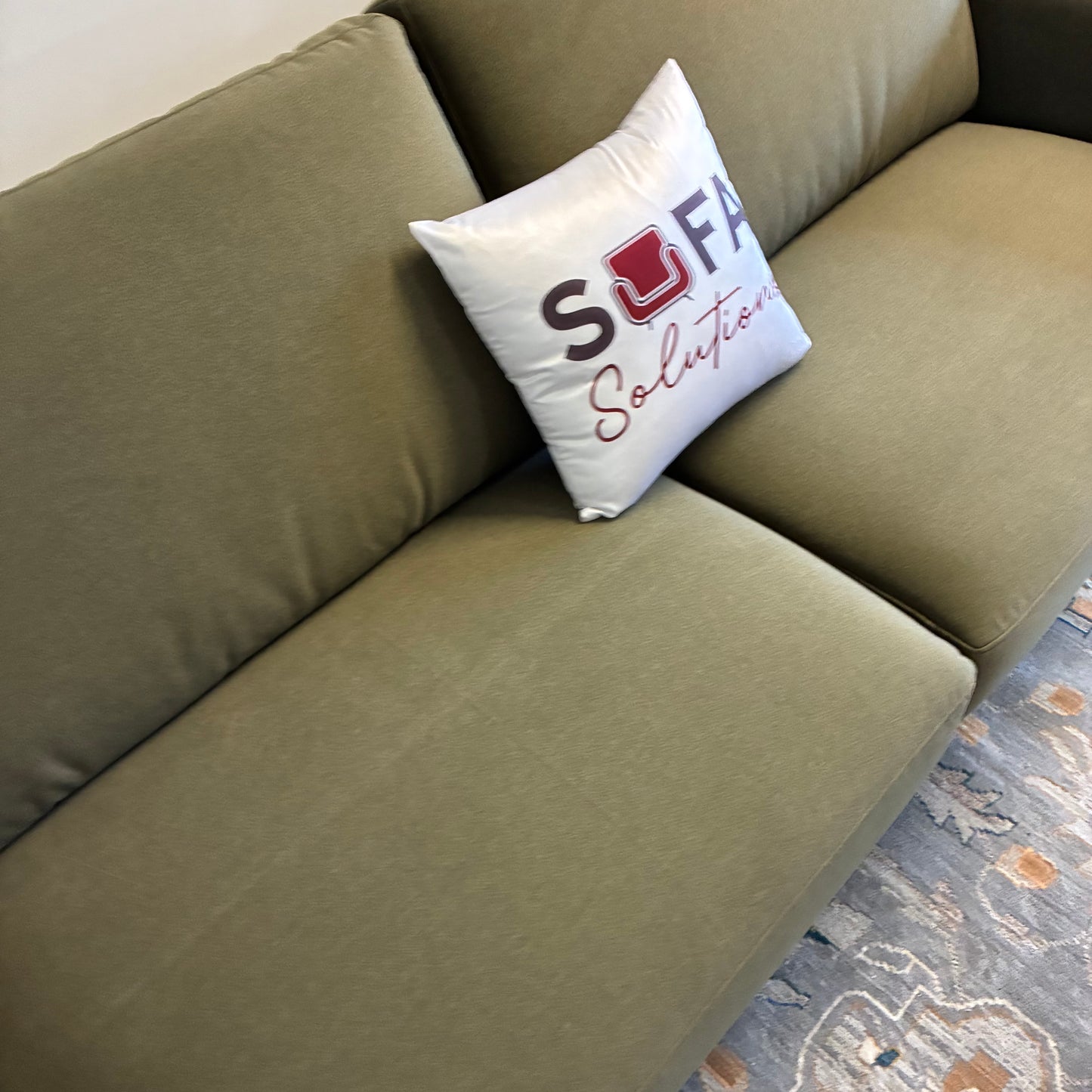 Article Rhett 84” Sofa Felted Green