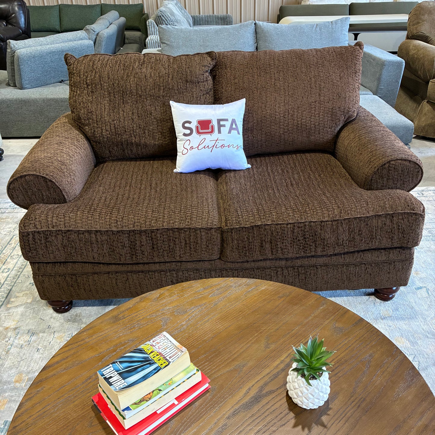 Brown Sofa