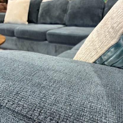 Navy Corner Sectional