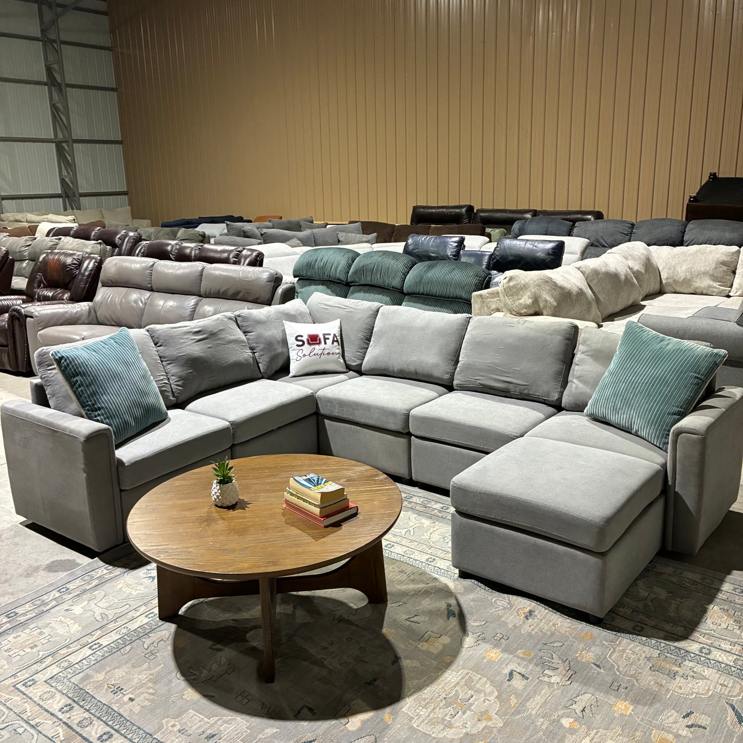 Gray Modular Sectional