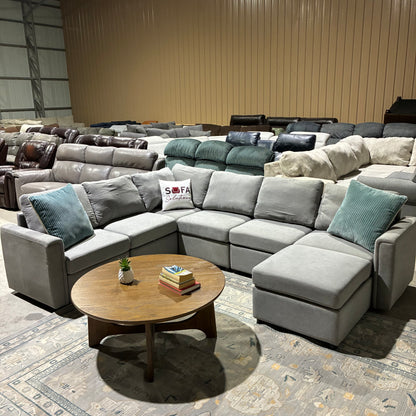 Gray Modular Sectional