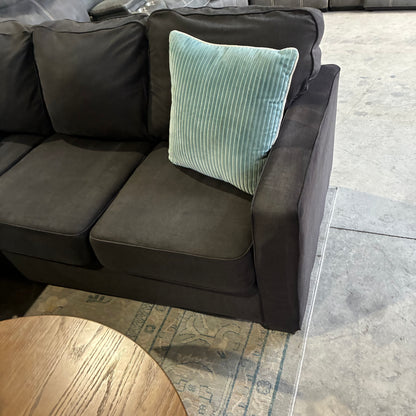 Charcoal Gray Corner Sectional