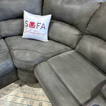 Charcoal Reclining Corner Sectional