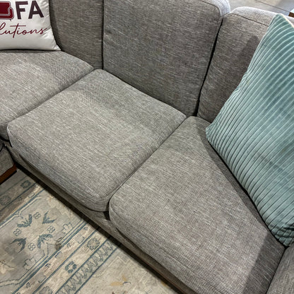MCM Gray Corner Sectional